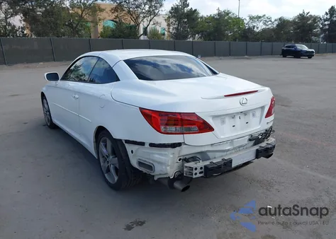 2011 Lexus Is 350C z USA, uszkodzony, nr VIN JTHFE2C25B2505364